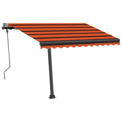 Copertină Retractabilă Manuală cu LED 300x250 cm