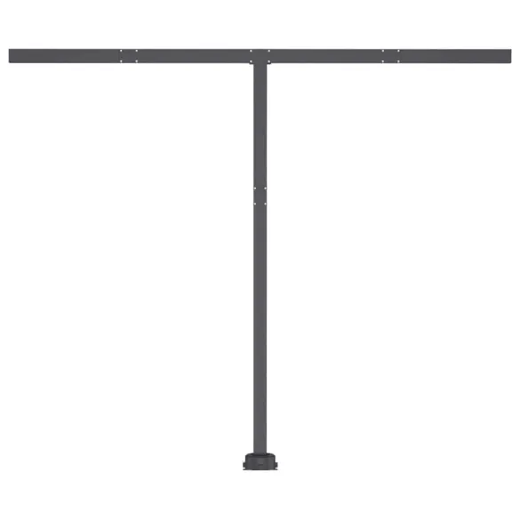 Copertină retractabilă manual cu LED - Crem 300x250 cm