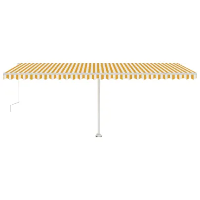 Copertină Automată cu Senzor Vânt și LED - 6x3m | Livrare Gratuită