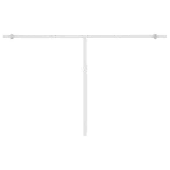 Copertină retractabilă cu LED pentru terasă - 400x350 cm