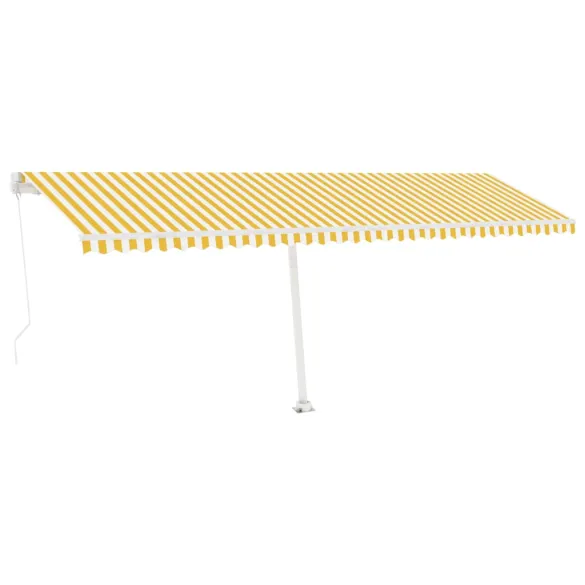 Copertină retractabilă cu LED pentru terasă - 600x350 cm