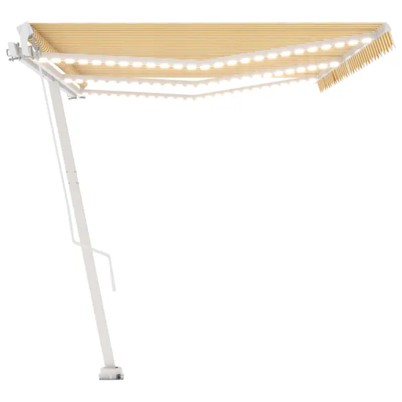 Copertină retractabilă cu LED pentru terasă - 600x350 cm
