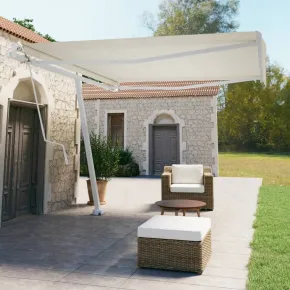 Copertină Automată Retractabilă Exterior 4x3.5m - Crem