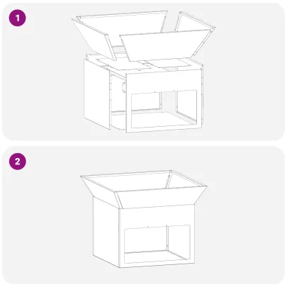 Cuptor Foc Exterior Rustic 50x50x40 cm - Livrare Gratuită