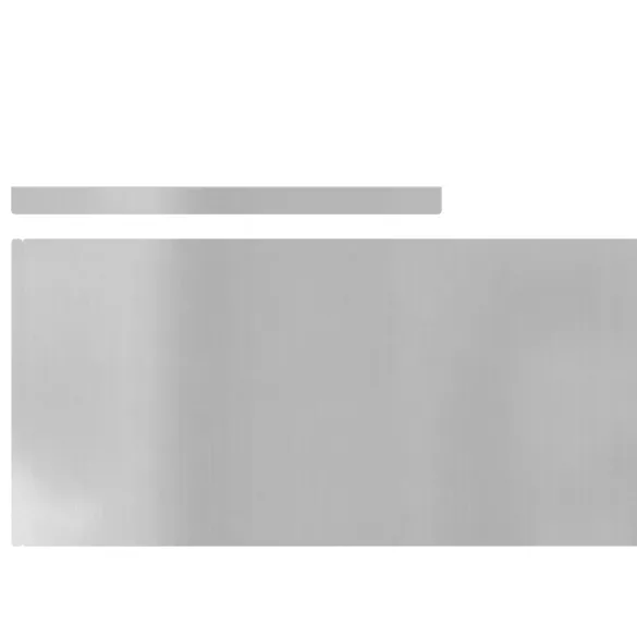 Barieră Grădină Argintie 4 Buc | 450x25 cm | Livrare Gratuită