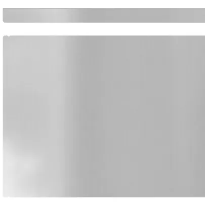 Barieră Grădină Argintie 4 Buc | 450x25 cm | Livrare Gratuită