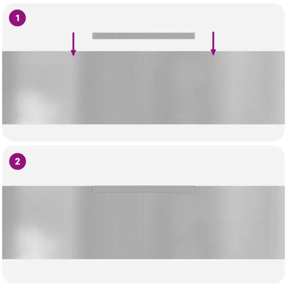 Barieră Grădină Argintie 4 Buc | 450x25 cm | Livrare Gratuită