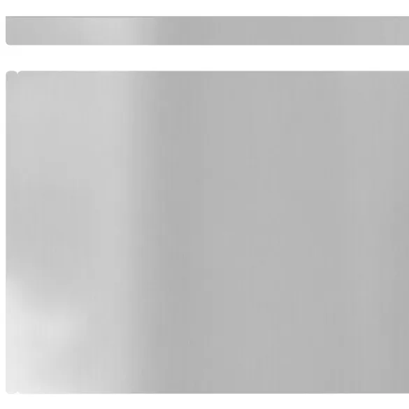 Barieră Grădină Argintie Oțel Galvanizat 450x25cm