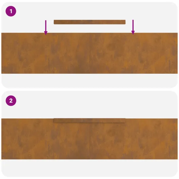 Barieră Grădină Rustică 450x20 cm | Livrare Gratuită