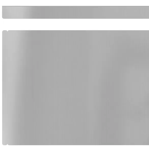 Barieră Gazon Argintie 450x20 cm | Livrare Gratuită