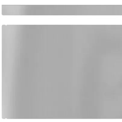 Barieră Grădină Oțel Galvanizat 450x20 cm - Livrare Gratuită