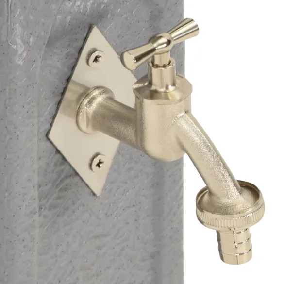 Rezervor Grădină cu Robinet Aspect Piatră | Livrare Gratuită