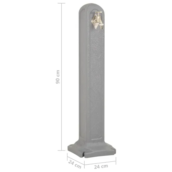 Rezervor Grădină cu Robinet Aspect Piatră | Livrare Gratuită