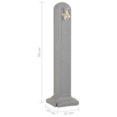 Rezervor Grădină cu Robinet Aspect Piatră | Livrare Gratuită