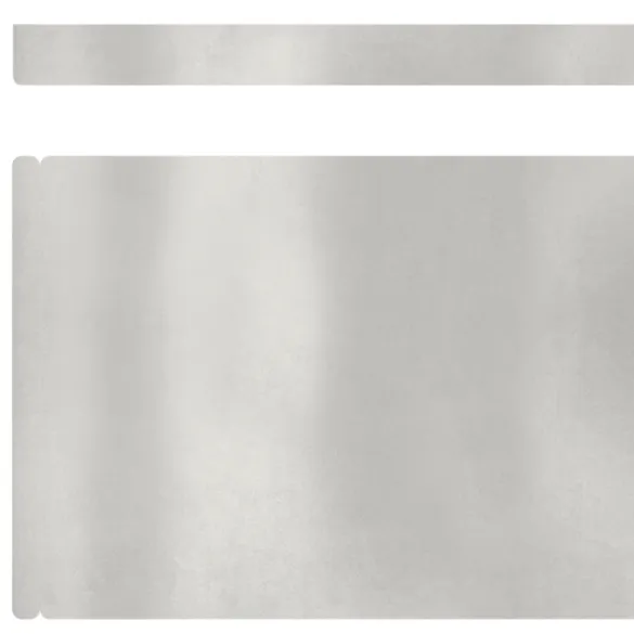 Barieră Grădină Argintiu 4 Buc | Delimitare Gazon Rezistentă