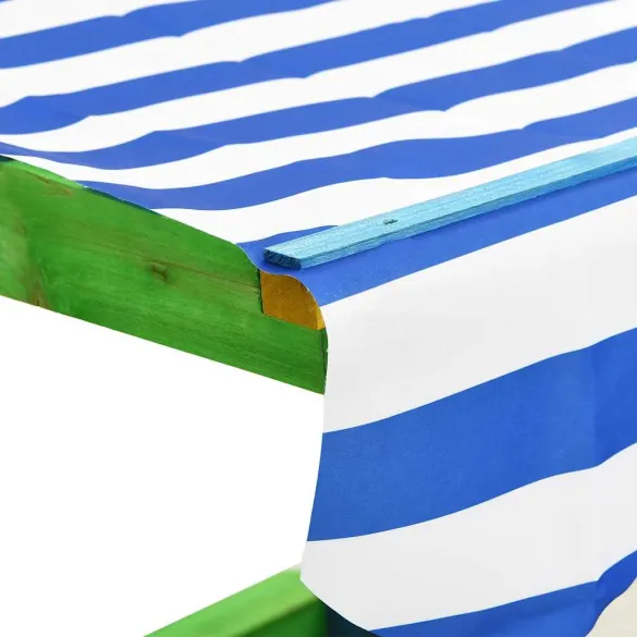 Cutie Nisip Lemn cu Acoperiș UV50 - Livrare Gratuită