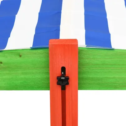 Cutie Nisip Lemn cu Acoperiș UV50 - Livrare Gratuită