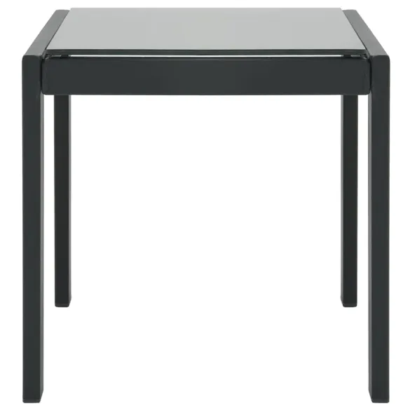 Set 2 Șezlonguri cu Masă - Textilă și Oțel | Livrare Gratuită