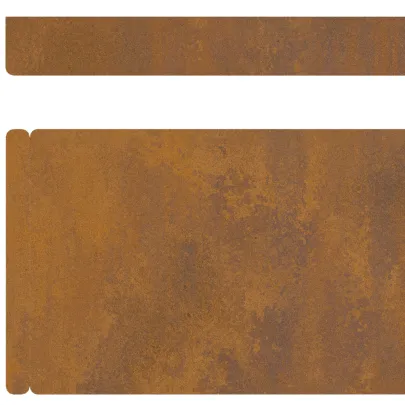 Barieră Grădină Rustică Oțel | Livrare Gratuită