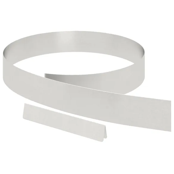 Barieră Grădină Argintie Oțel Inoxidabil 450x10cm