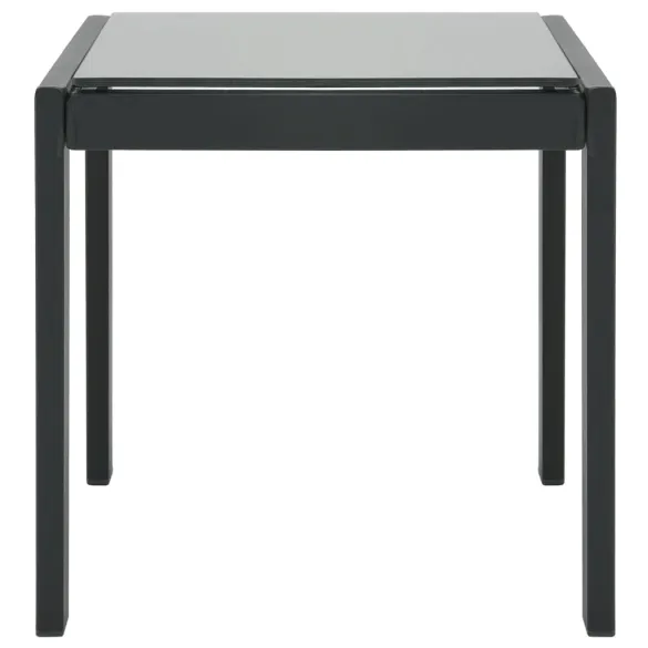 Set 2 Șezlonguri cu Masă - Textilenă și Oțel | Livrare Gratuită