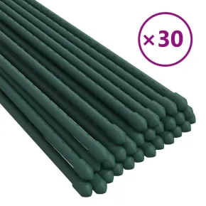 Țăruși Plante Grădină - 30 buc, Verde, 180 cm, Oțel Rezistent 2
