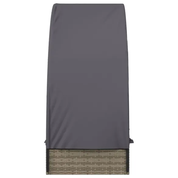 Șezlong cu Acoperiș Rotund - Relaxare în Grădină | Livrare Gratuită