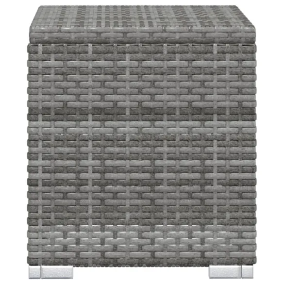 Șezlong cu Măsuță și Pernă - Poliratan Rezistent