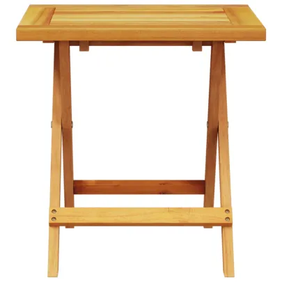 Șezlong cu Masă - Lemn Acacia, Livrare Gratuită, Plata la Livrare