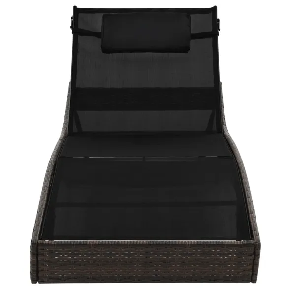 Șezlong Plajă Poliratan - Livrare Gratuită 7-9 Zile