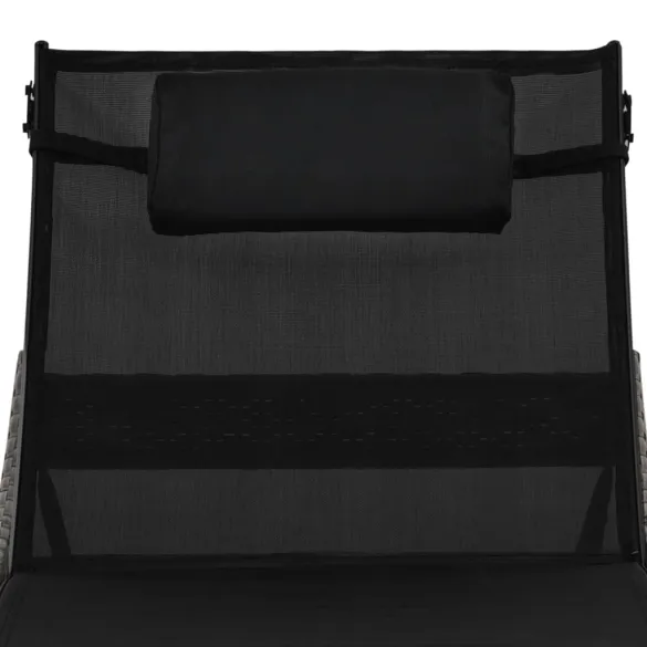 Șezlong Plajă Poliratan - Livrare Gratuită 7-9 Zile