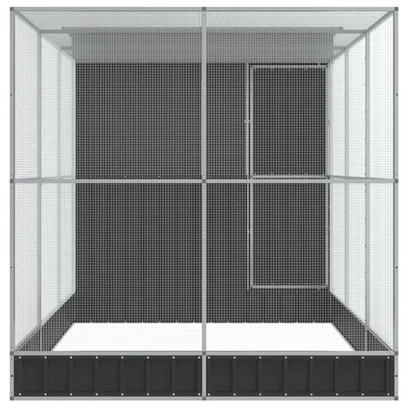 Volieră Păsări Mare din Oțel - Livrare Gratuită