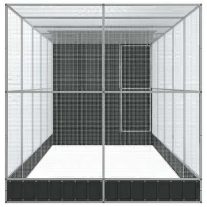 Volieră Mare Păsări Oțel Galvanizat - Livrare Gratuită