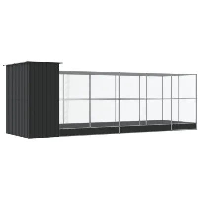 Volieră Mare Păsări Oțel Galvanizat - Livrare Gratuită