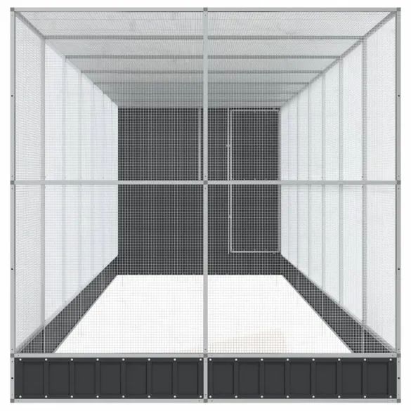 Volieră Mare Păsări Oțel Galvanizat - Livrare Gratuită