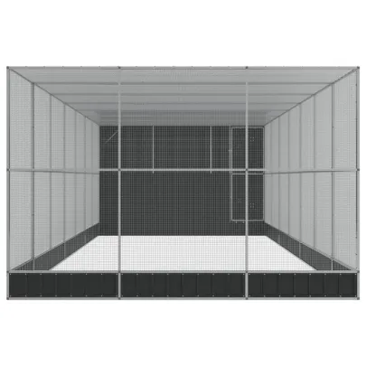 Volieră Mare Păsări Extensibilă - Oțel - Livrare Gratuită