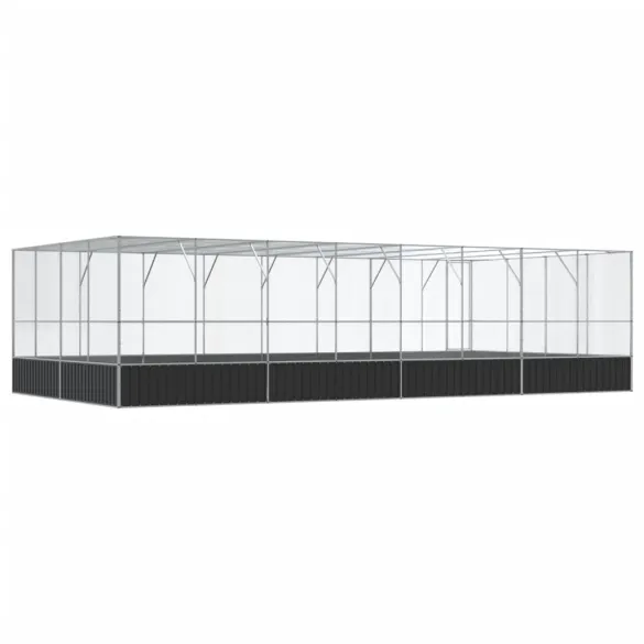 Volieră Păsări Extensibilă - Oțel Rezistent - Livrare Gratuită