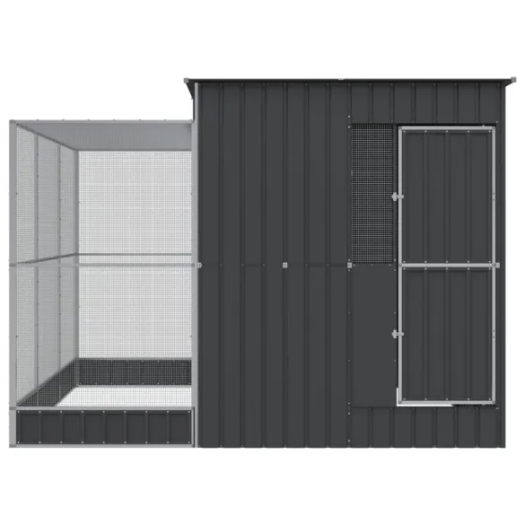 Volieră Păsări Extensibilă Oțel - 290x303x216 cm - Livrare Gratuită