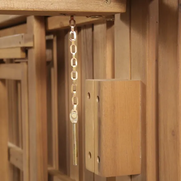 Șezlong Pliabil din Lemn de Acacia - Comandă cu Livrare Gratuită