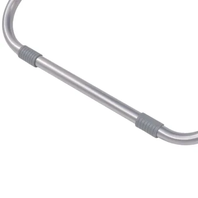 Scaune Terasă Rabatabile Negru - 2 bucăți - Oferta Specială