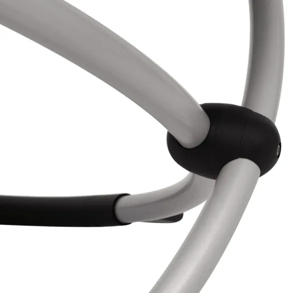 Șezlong Geometric Exterior - Oțel Rezistent