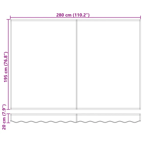 Cortină Retractabilă 3x2m - Umbră Perfectă în Grădină