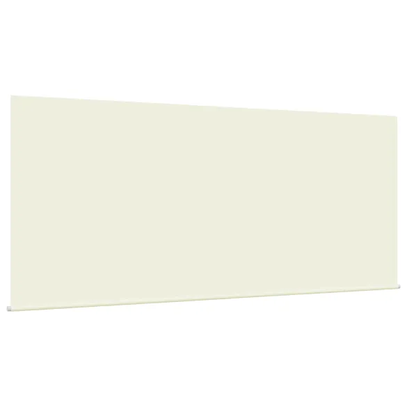 Cortină Retractabilă Bej 300x200 cm Poliester Aluminiu