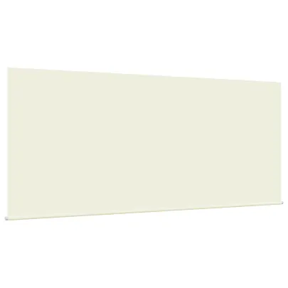 Cortină Retractabilă Bej 300x200 cm Poliester Aluminiu