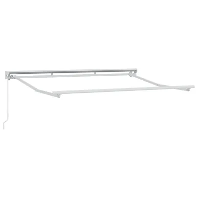 Cortină Retractabilă Bej 300x200 cm Poliester Aluminiu