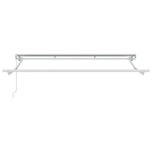 Cortină Retractabilă Bej 300x200 cm Poliester Aluminiu