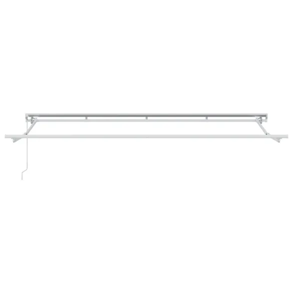 Cortină Retractabilă Dungi Albastru-Alb 400x200 cm | Livrare Gratuită