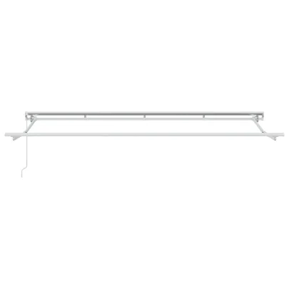 Cortină Retractabilă Dungi Albastru-Alb 400x200 cm | Livrare Gratuită