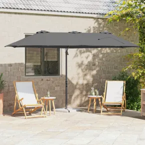 Parasol Cantilever Antracit - Livrare Gratuită în 7-9 Zile