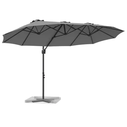 Parasol Cantilever Antracit - Livrare Gratuită în 7-9 Zile